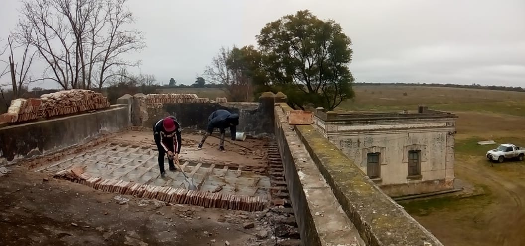 Se viene el nuevo techo de la Casona!